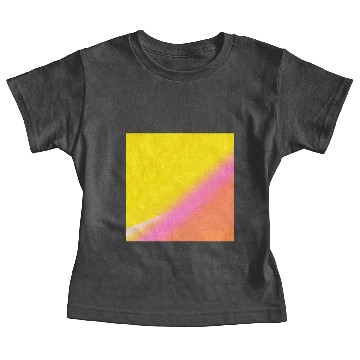 Discover yellow pink white texture art Baby Tees