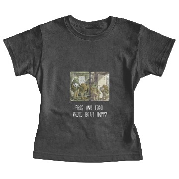 Discover frog and toad were both happy Baby Tees