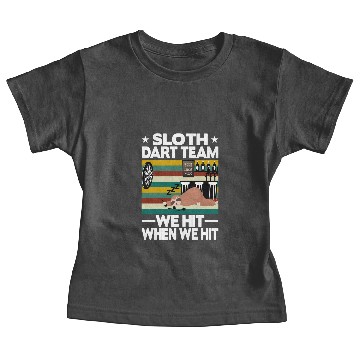 Discover sloth dart team Baby Tees
