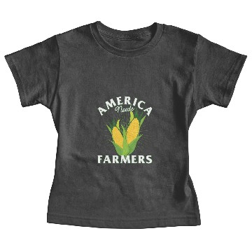 Discover America Needs Farmers Farmer Baby Tees