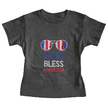 Discover GOD BLESS america Baby Tees