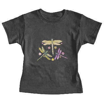 Discover Animal Lover Gift Insects Dragonfly Baby Tees