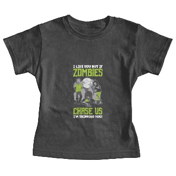 Discover Funny Zombie Saying Baby Tees