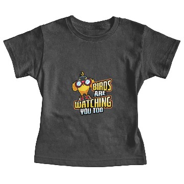 Discover Bird Watching goldfinch Bird Nerd Baby Tees