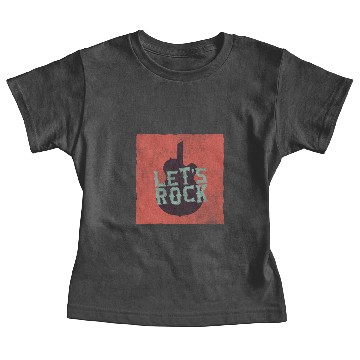 Discover Lets Rock And Roll Vintage Baby Tees