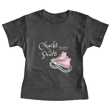 Discover Chucks and Pearls 2021 kamala harri Baby Tees