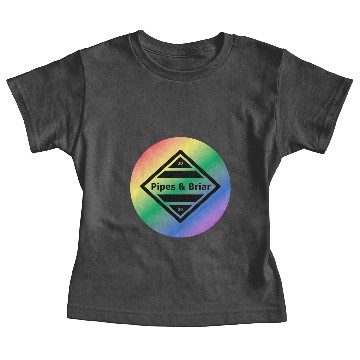 Discover Rainbow Autism Spectrum Logo Baby Tees