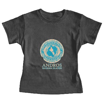 Discover Andros Bahamas Dolphins Baby Tees