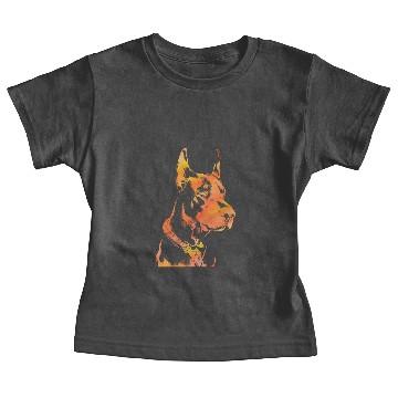 Discover Doberman Pinscher Design Baby Tees