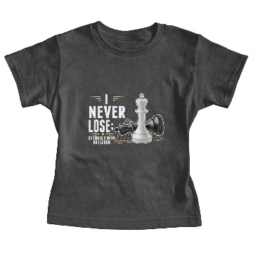 Discover Smart Chess Player Intelligent Board game Baby Tees