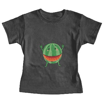 Discover Food Melon Mascot Baby Tees
