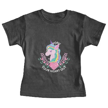 Discover Pony Your Heart Out Baby Tees