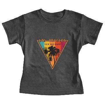 Discover Los Angeles Palm & Beach! Baby Tees