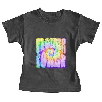 Discover Retro Hippie Batik Spirale Flower Power 1 Baby Tees