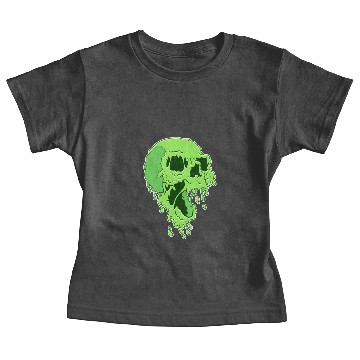 Discover Melty Skull Hulk Baby Tees