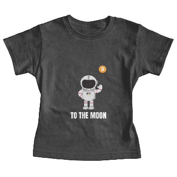 Discover Bitcoin to the Moon Present BTC Gift When Lambo Baby Tees