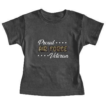 Discover Ocp Bold Proud Air Force Veteran Baby Tees