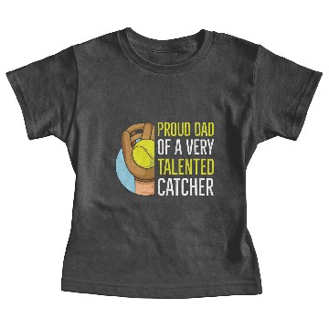 Discover Softball Quote for your Softball Dad Baby Tees