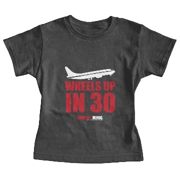 Discover Criminal Minds Wheels Up Baby Tees