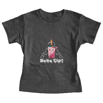 Discover Boba Girl I love Boba milk Tea Bubble Drinks Milkt Baby Tees