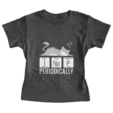 Discover SLEEPING CAT Baby Tees - Cat Nap Periodically
