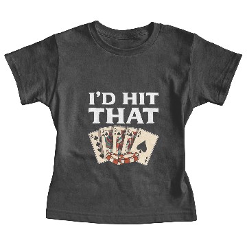 Discover Casino Blackjack Id Hit That Men Baby Tees