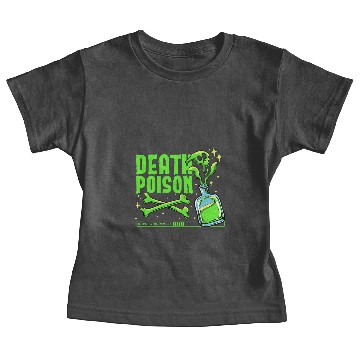 Discover green toxic with crossbones Baby Tees