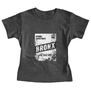 Discover Bronx typography Baby Tees