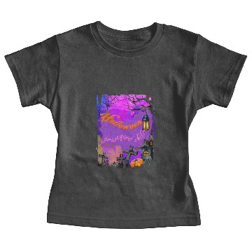 Discover HALLOWEEN graveyard shift Baby Tees
