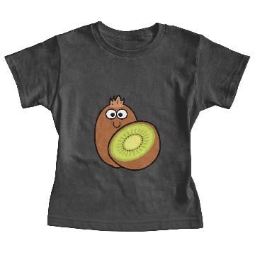 Discover Funny Cartoon Kiwi Fruit Baby Tees