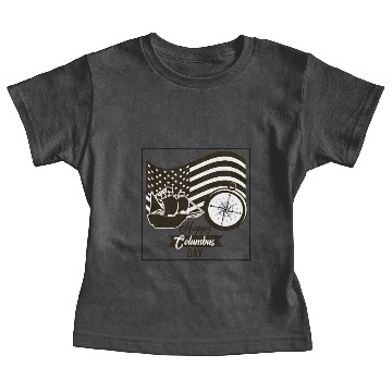 Discover Happy Columbus Day Baby Tees