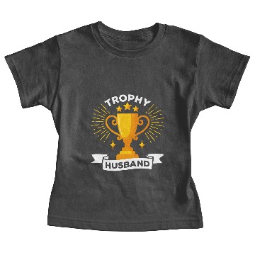 Discover Trophy Husband, Funny Couples Baby Tees