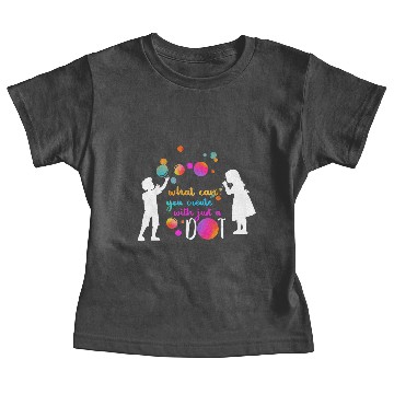 Discover What Can You Create With Just A Dot Day Happy Kids Baby Tees