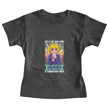 Discover Otaku Girl Who Loves Japan And Strawberry Milk Baby Tees