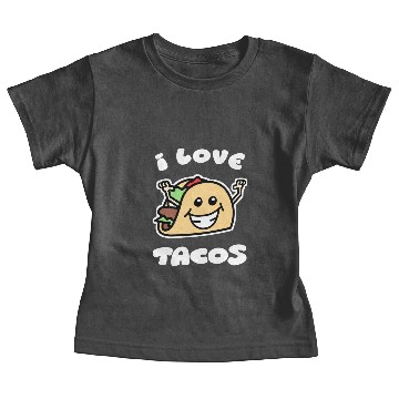 Discover I Love Tacos Baby Tees