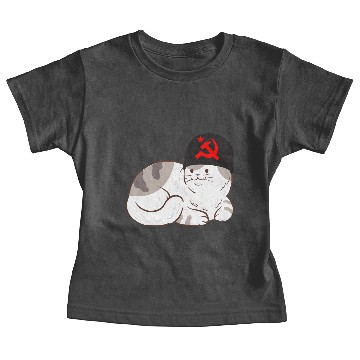 Discover Communist Cat Baby Tees