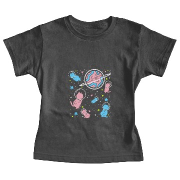 Discover Transgender Cat In Space Transgender Pride Baby Tees