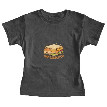 Discover Ham Sandwich Hamster Baby Tees