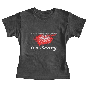 Discover I Love Halloween So Much It's Scary Baby Tees