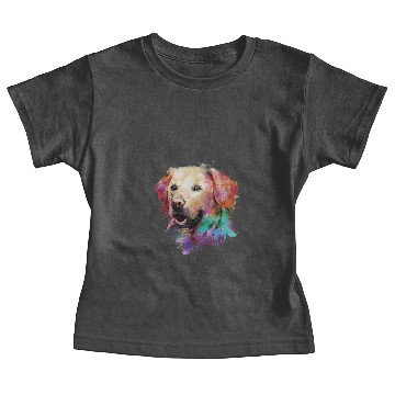 Discover Splash Art Labrador Retriever Lab Gift Men Women Baby Tees