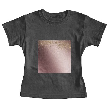 Discover Rose Gold Glitter Luxurious Baby Tees