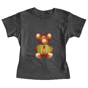 Discover funny teddy bear made from chestnuts Baby Tees
