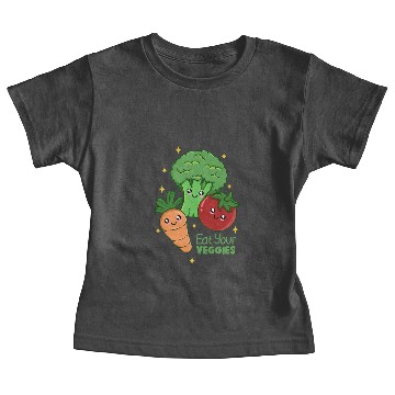 Discover Eat Your Veggies Baby Tees