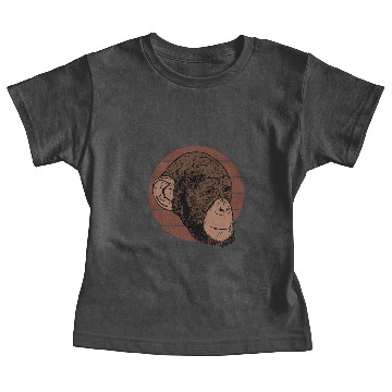 Discover monkey chimpanzee Baby Tees