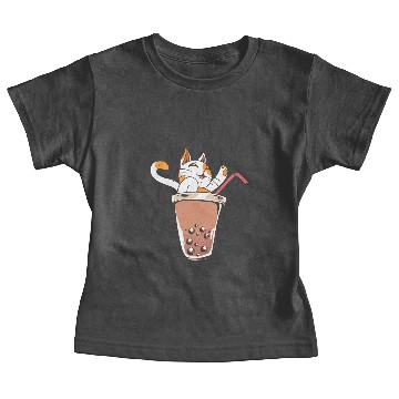 Discover Corgi In The Bubble Tea Bubble Milk Tea Lover Baby Tees