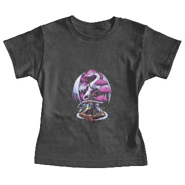 Discover Japanese Dragon Cherry Blossom Baby Tees