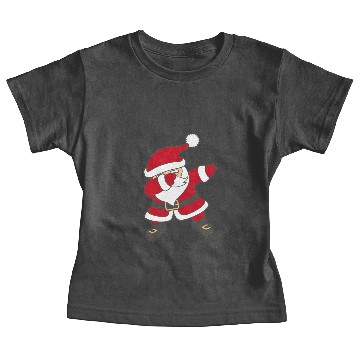 Discover Dabbing Santa Tri ble Baby Tees