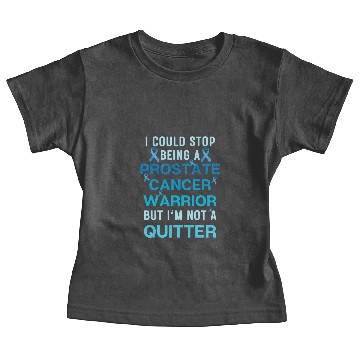 Discover Prostate Cancer Survivor Quitter Warrior Graphic Baby Tees