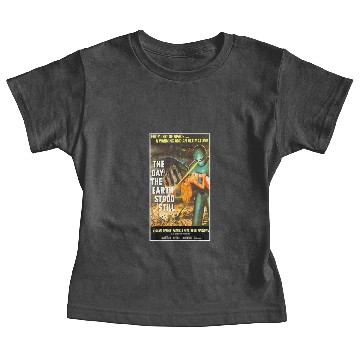 Discover Robot Halloween Earth Invasion Science Fiction Baby Tees