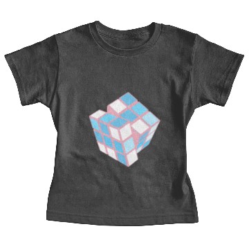 Discover Transgender Pride Twisting Puzzle Cube Baby Tees